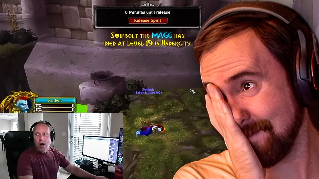 Asmongold Reacts to WoW Deaths for the Last Time
