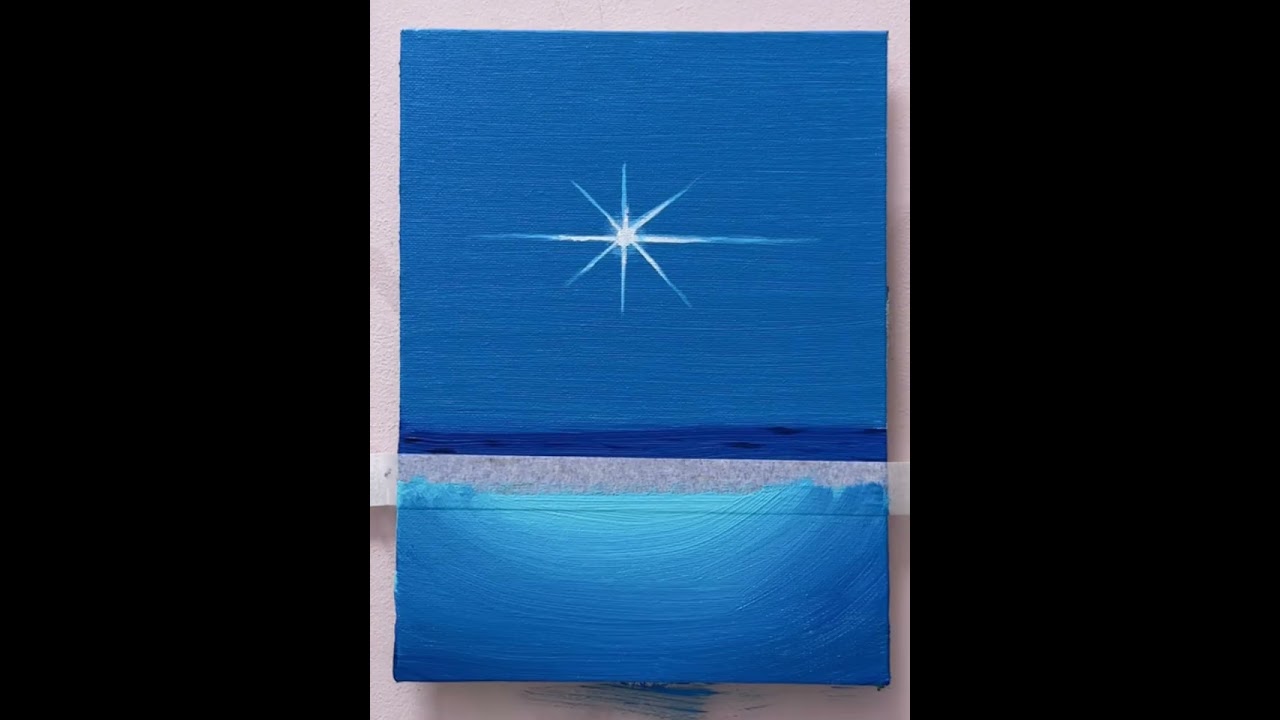 Easy Landscape Painting #howtopaint #painting #acrylicpainting #paintingtutorial #landscapepainting