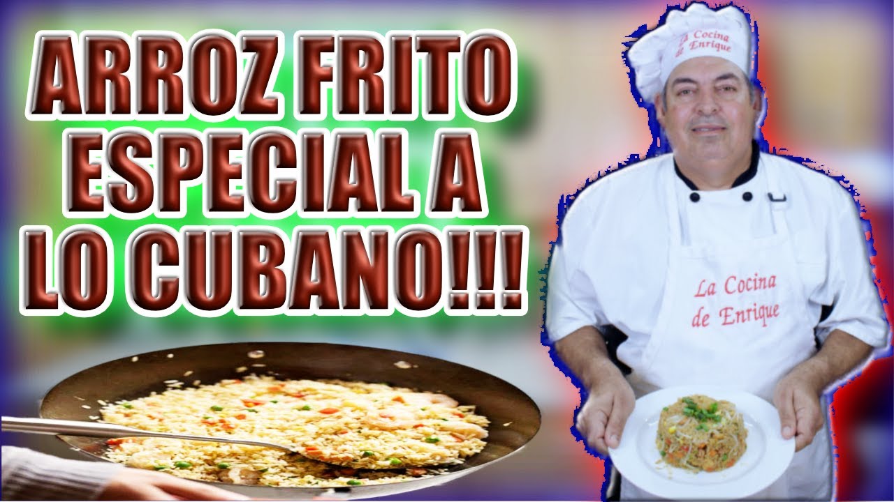 ARROZ FRITO AL ESTILO CUBANO!!!