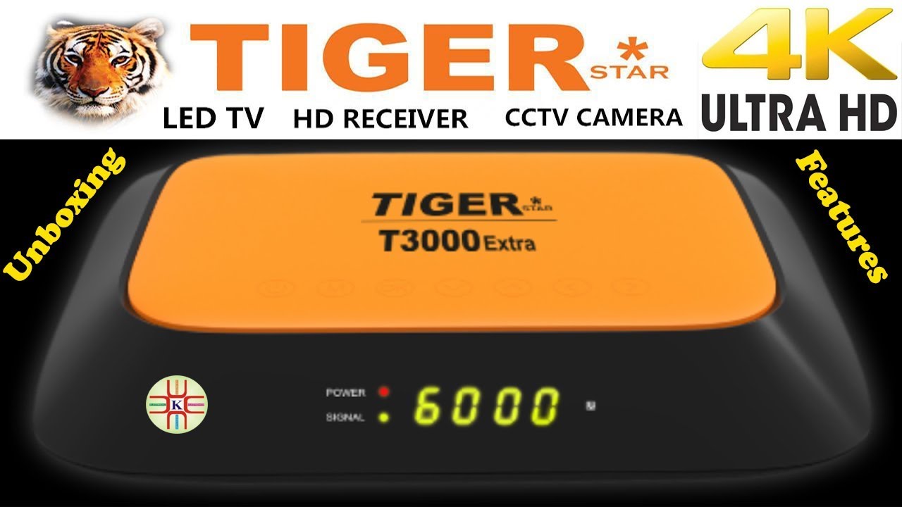 Tiger T3000 Extra 4k UHD Digital Satellite Receiver Unboxing+Price+Features Detail in Urdu/Hindi