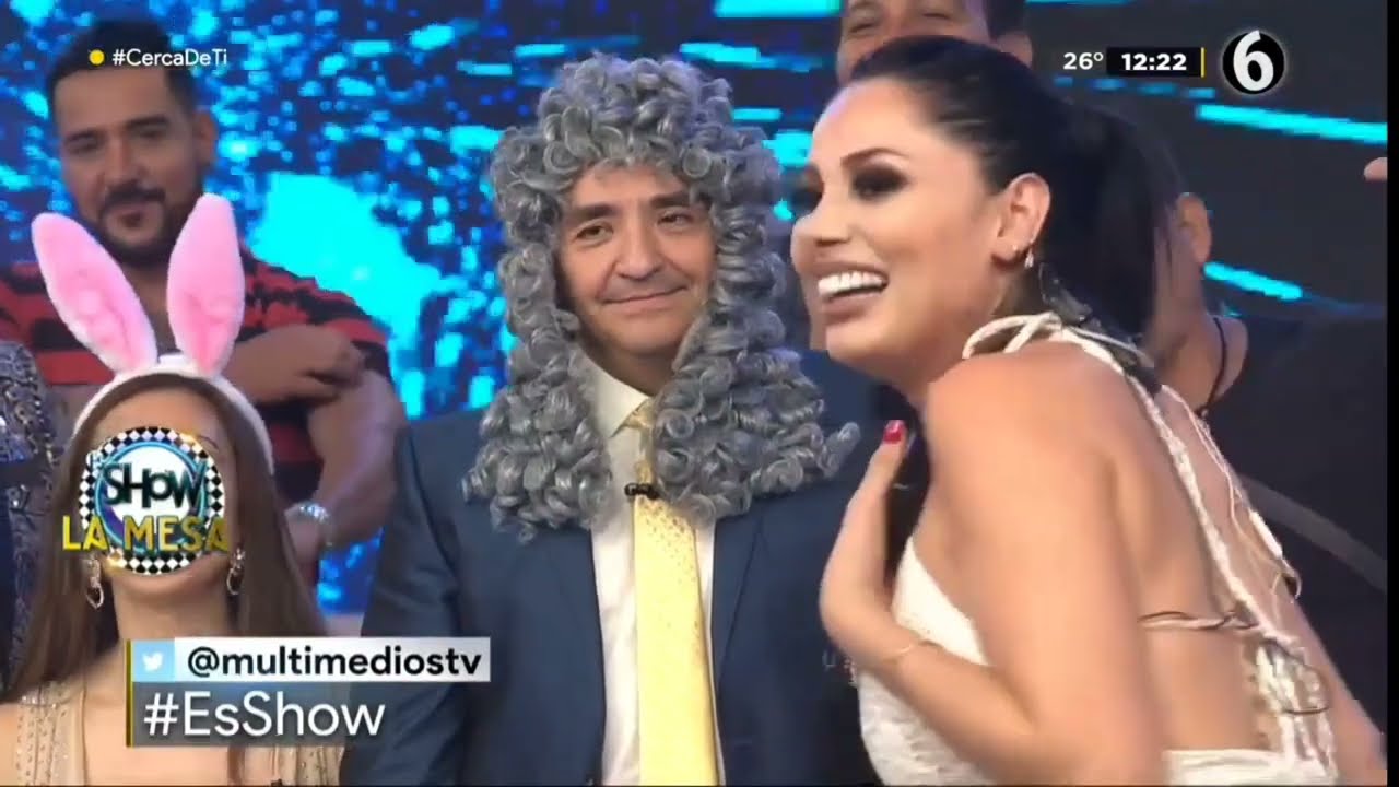 Las Chicas De Es Show Bailando En La Mesa 20/09/2022