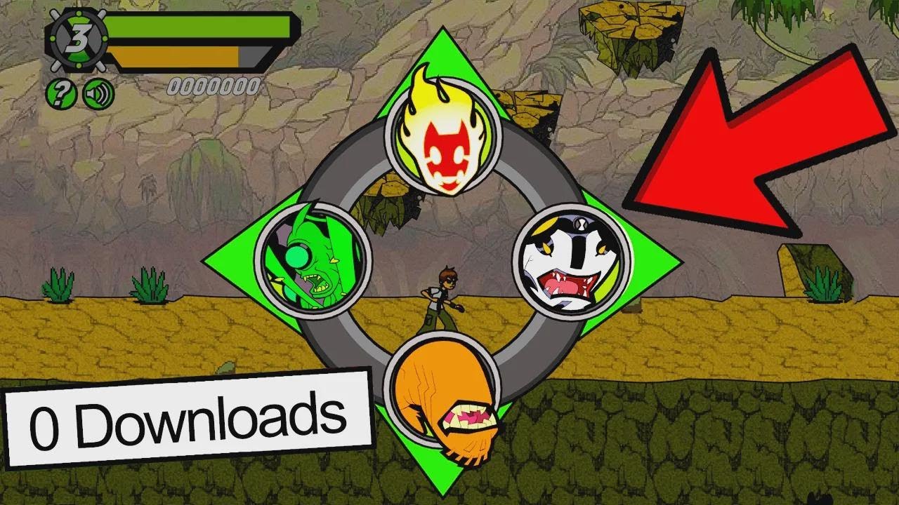 Ich habe Ben 10-Spiele ausprobiert, die fast kein Mensch kennt