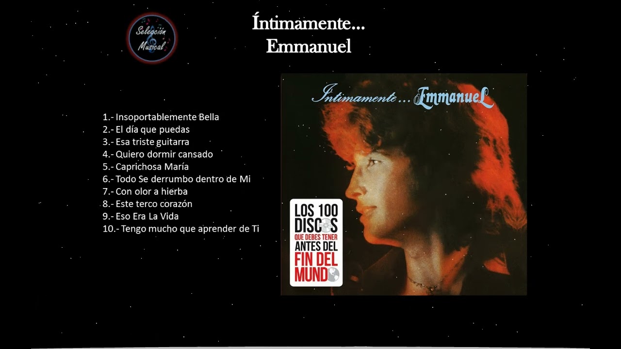 &Iacute;ntimamente... Emmanuel