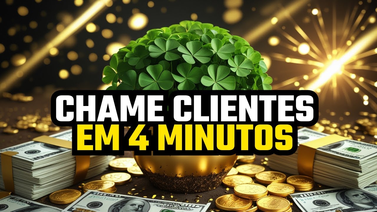 CHAME CLIENTES em 4 minutos | VOC&Ecirc; VAI SE SURPREENDER | ENORMES quantidades de VENDAS