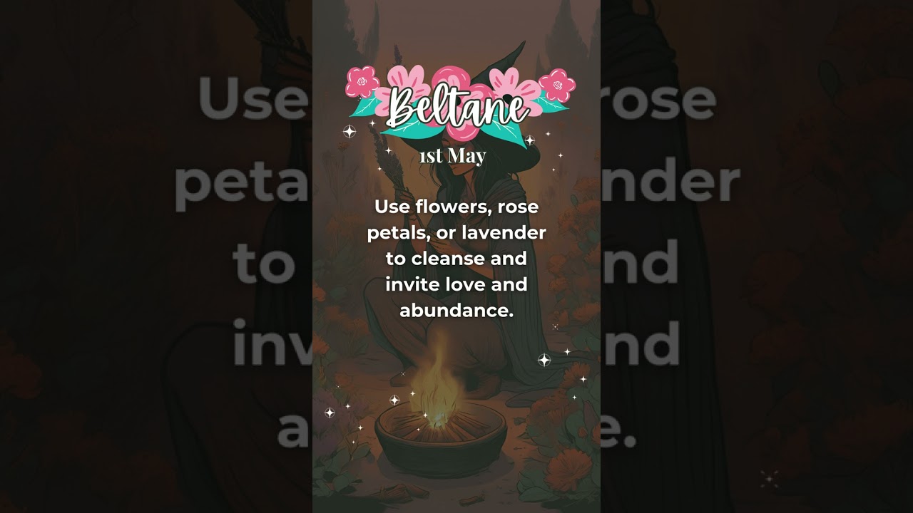 #BlessedBeltane #WitchyVibes #SpringEnergy #ModernWitch #PaganTraditions