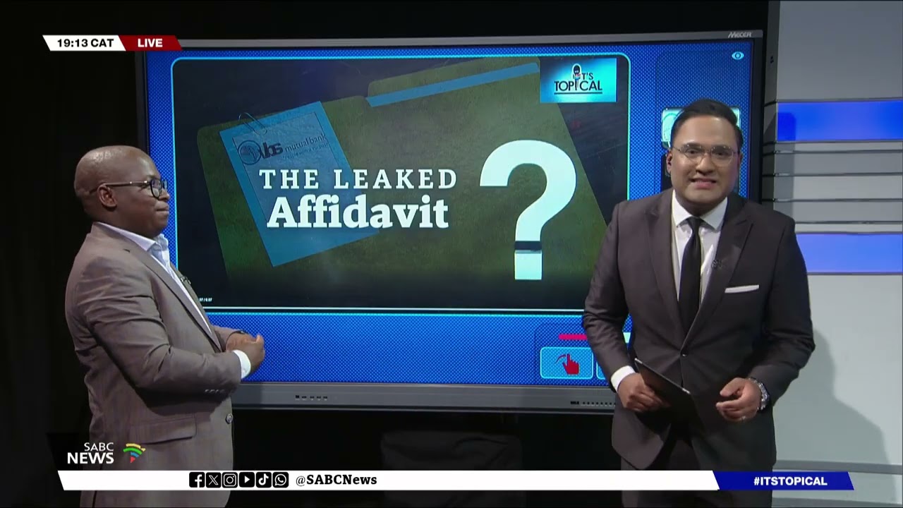 It's Topical I Is the explosive VBS affidavit in the public interest?