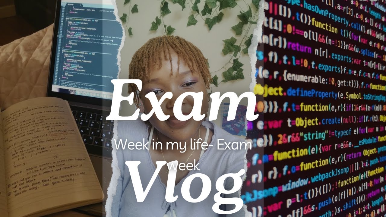 EXAM VLOG- Week in my life