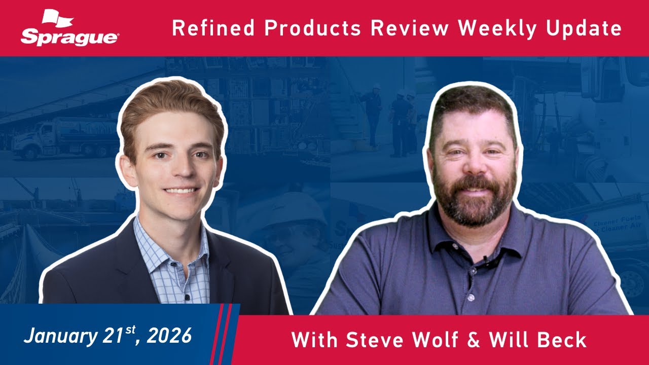 Sprague's Refined Products Review | January 21, 2026