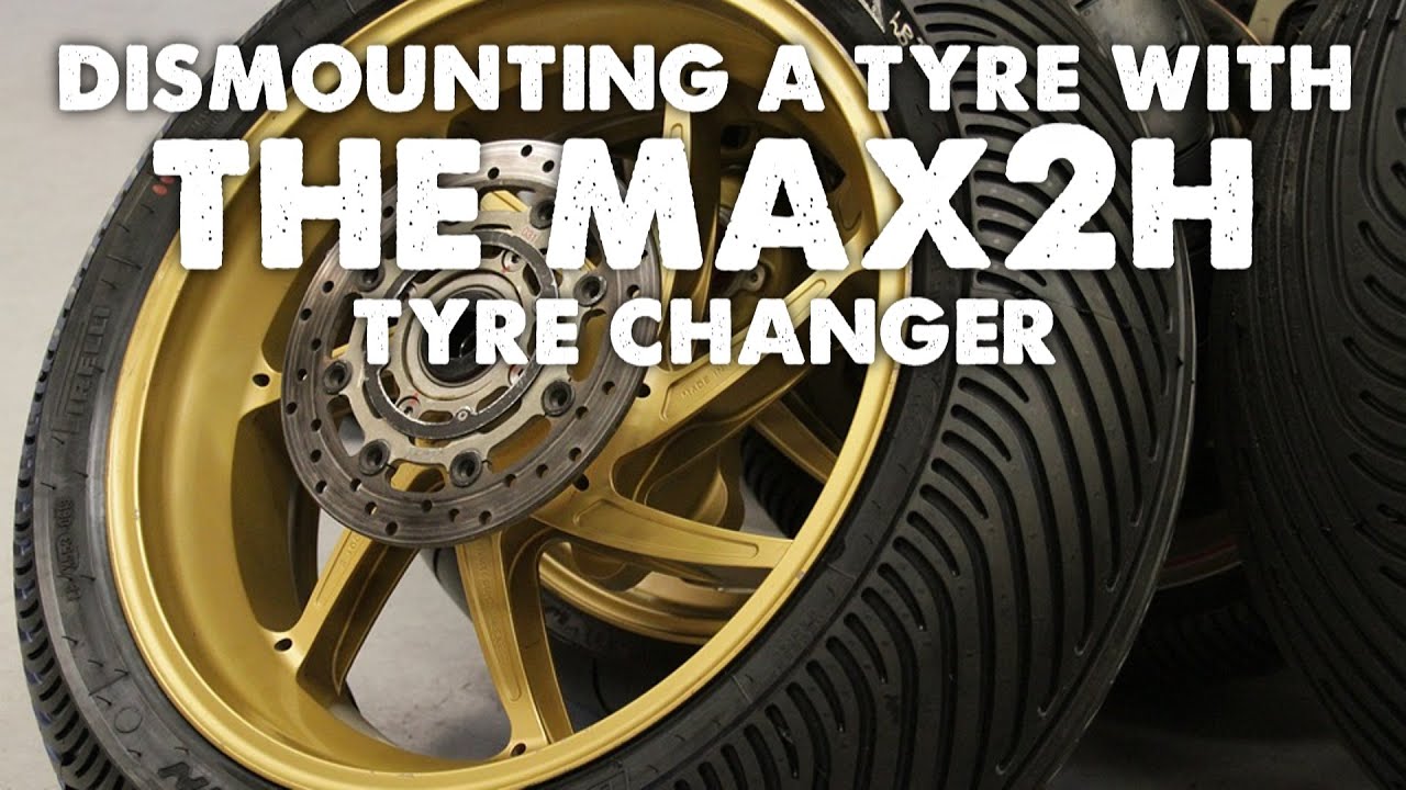 841. Dismounting a Tyre with the MAX2H Tyre Changer | Garage Video