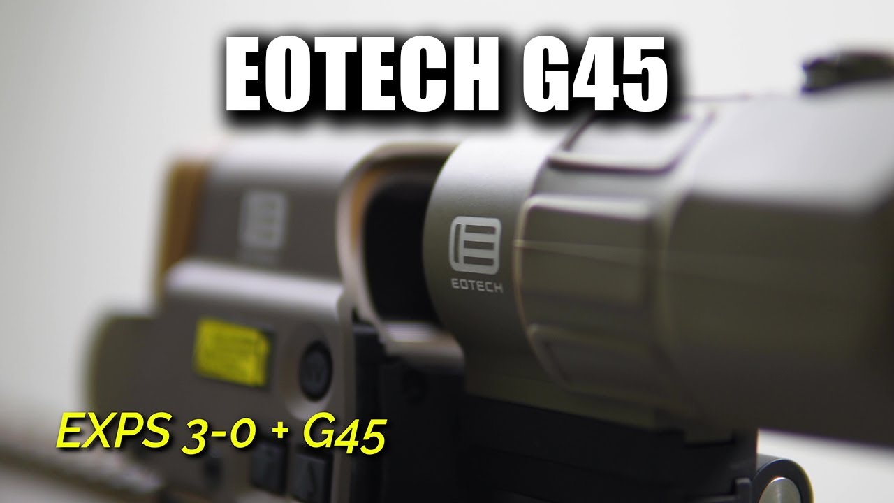 EOTECH G45 5X Magnifier Unboxing, Install, and Demo