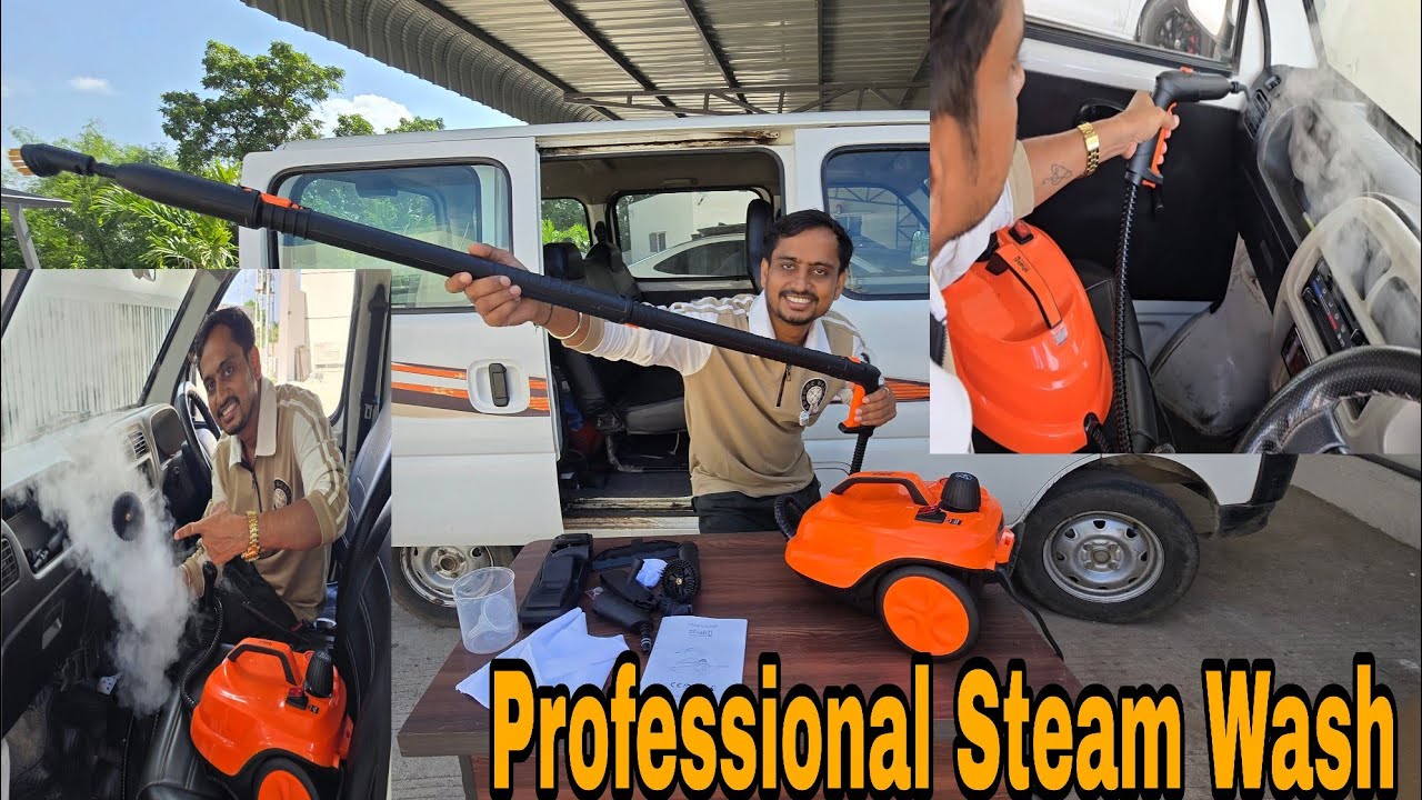 Shakti Technology SC2L Steam Cleaner 2000W - 5 Bar Pressure Steam Cleaner 2 ltr. Water Tank capacity