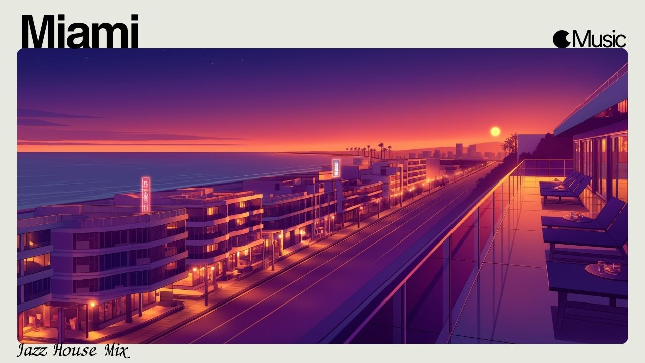 Jazz House Mix | Miami: Elegant Night Grooves (BOLDEN, berlioz) Lofi House & Relax
