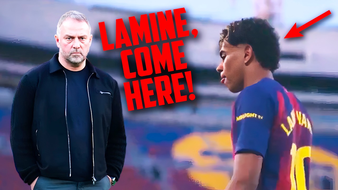 🚨 Tension Between Hansi Flick & Lamine Yamal - What Happened After the Substitution?