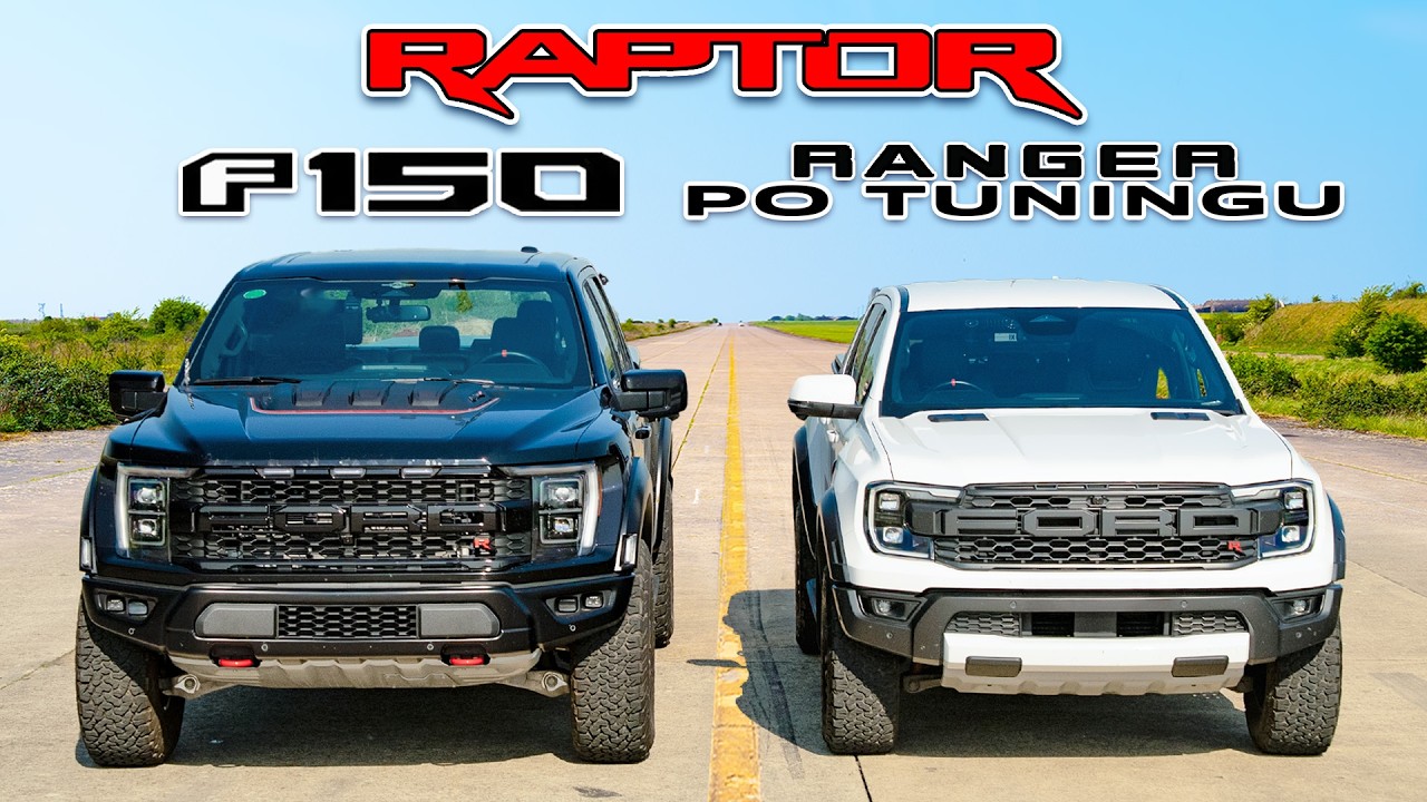 F150 Raptor R 720 KM kontra Ranger Raptor po tuningu: WYŚCIG