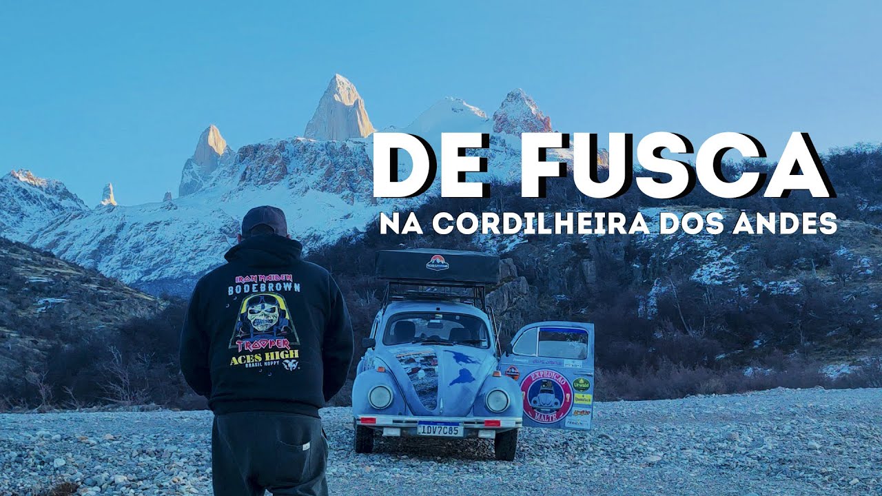 Com meu Fusca na Cordilheira dos Andes 
