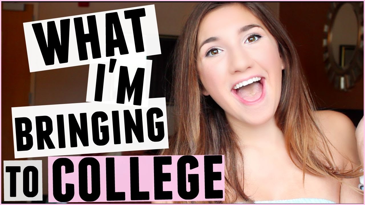 What I'm Bringing to COLLEGE! Dorm Must Haves!
