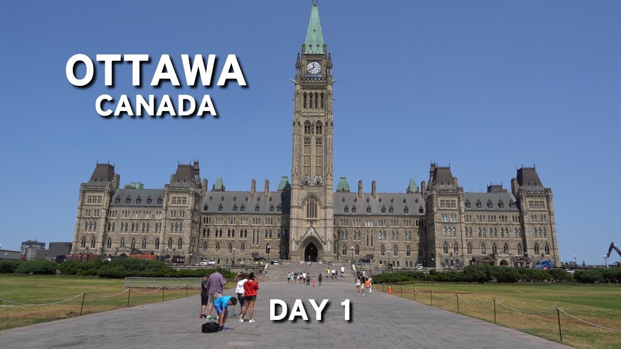 🇨🇦 Ottawa - Parliament Hill and more  [4K]