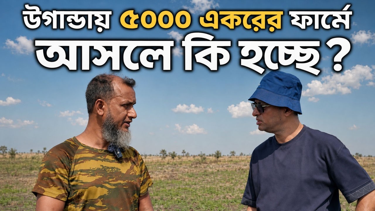 উগান্ডার বাংলাদেশী ফার্ম নিয়ে প্রশ্ন এবং যা দেখলাম | Freshie Farm Uganda Story | The African Dreams