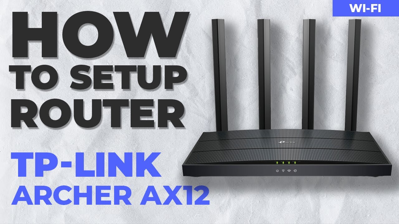 ✅ Как настроить TP-Link Archer AX12