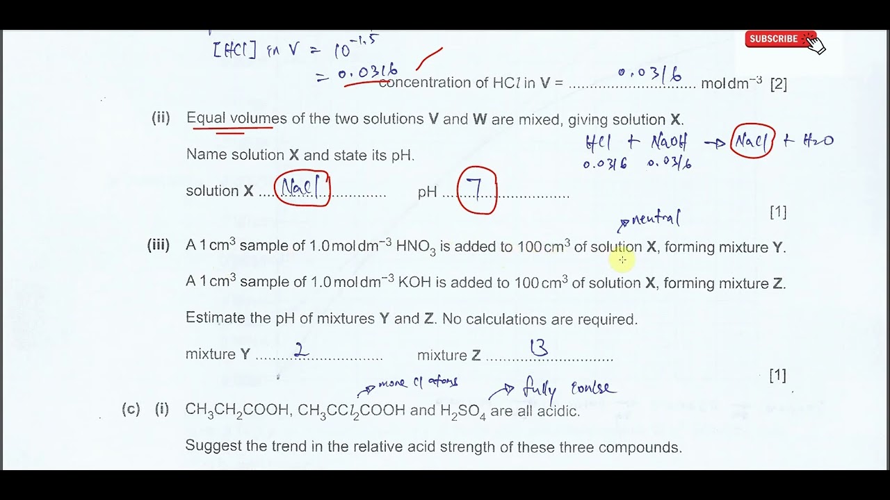 9701/41/O/N/23/Q2 Cambridge International A Level Chemistry 9701 October/November 2023 Paper 41 Q2