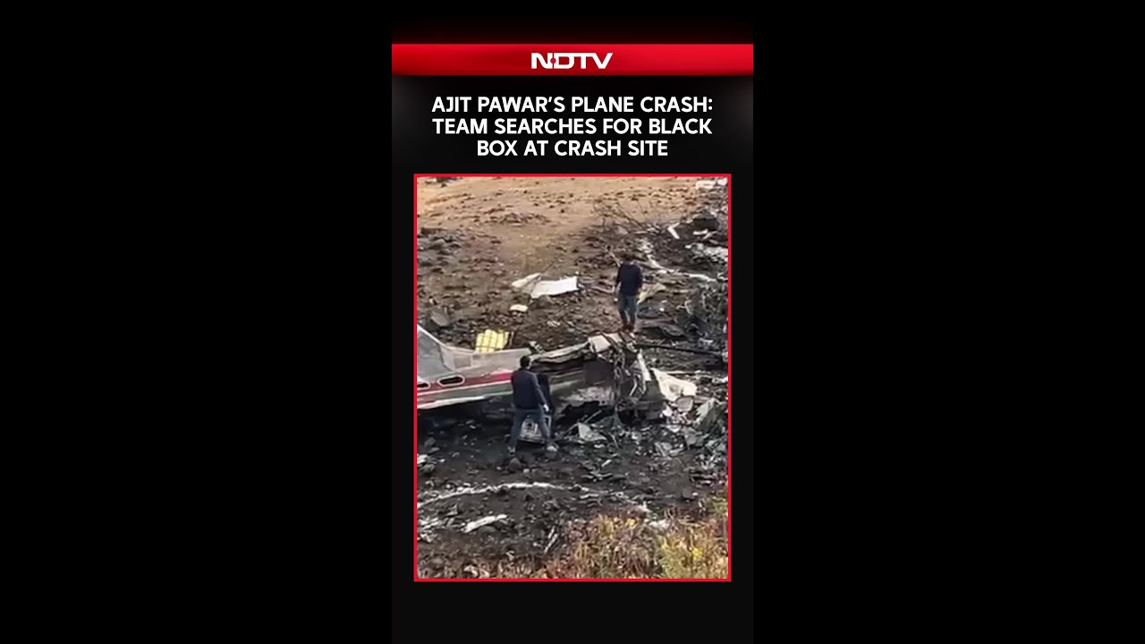 Ajit Pawar&rsquo;s Plane Crash: Team Searches for Black Box at Crash Site