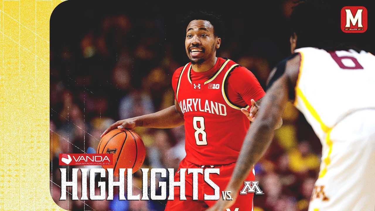 Maryland Men's Basketball Highlights | Minnesota