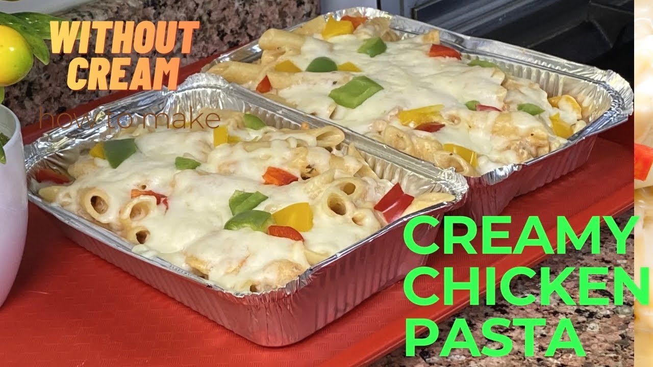 Creamy(without cream) Chicken Pasta | easy | creamy delicious taste