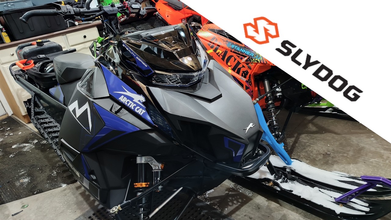 Slydog Attack Ski Install on the M858
