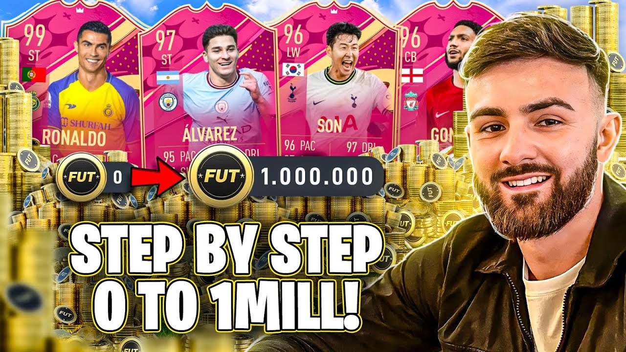 FASTEST way to go from 0 To 1 MILLION coins in FIFA 23! (How To Make 1MILL FAST in FIFA 23) *GUIDE*