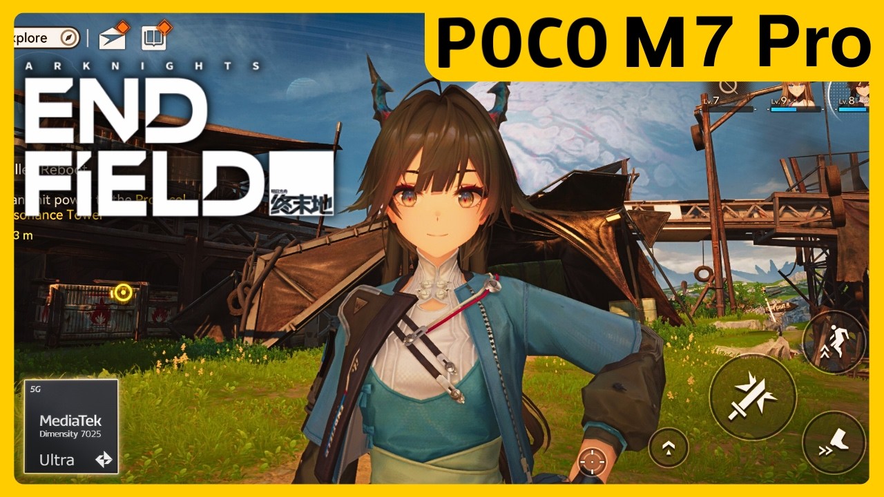 Arknights: Endfield | Poco M7 Pro | 12/512 | Dimensity 7025 Ultra