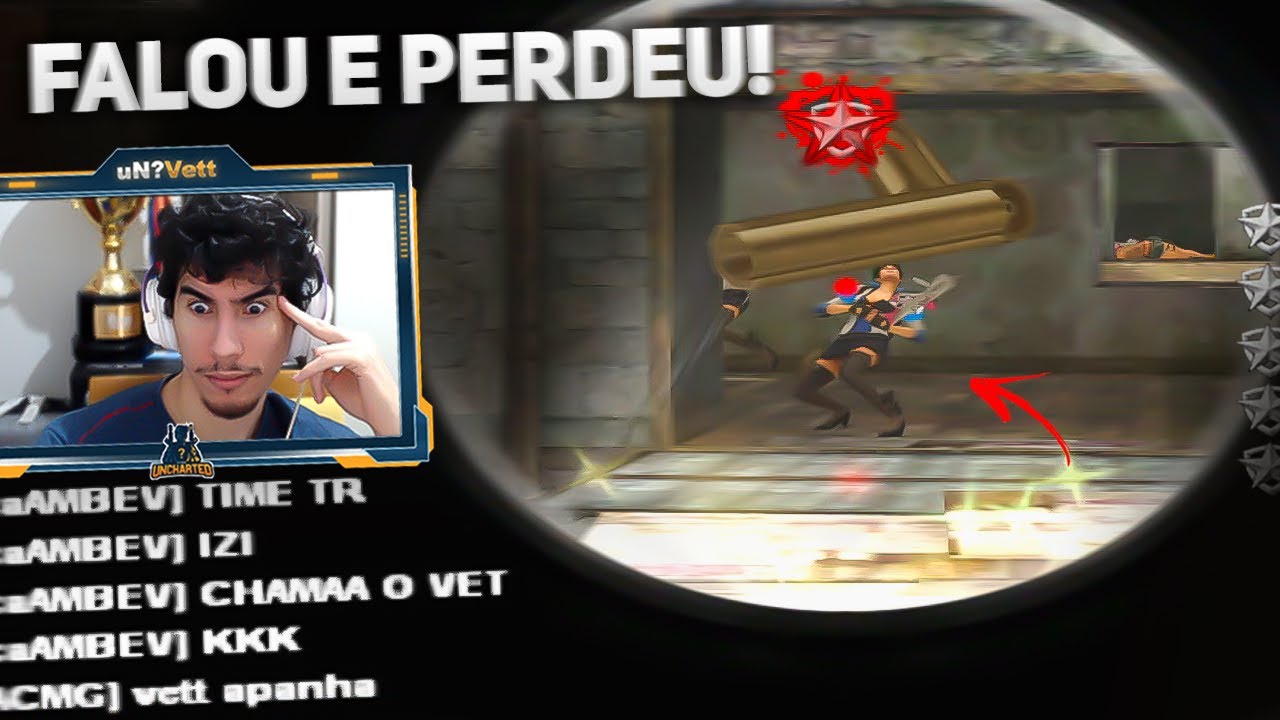 NOVA IDENTIDADE! VETT VS FALADOR DAS SALAS ALEATÓRIAS POINT BLANK