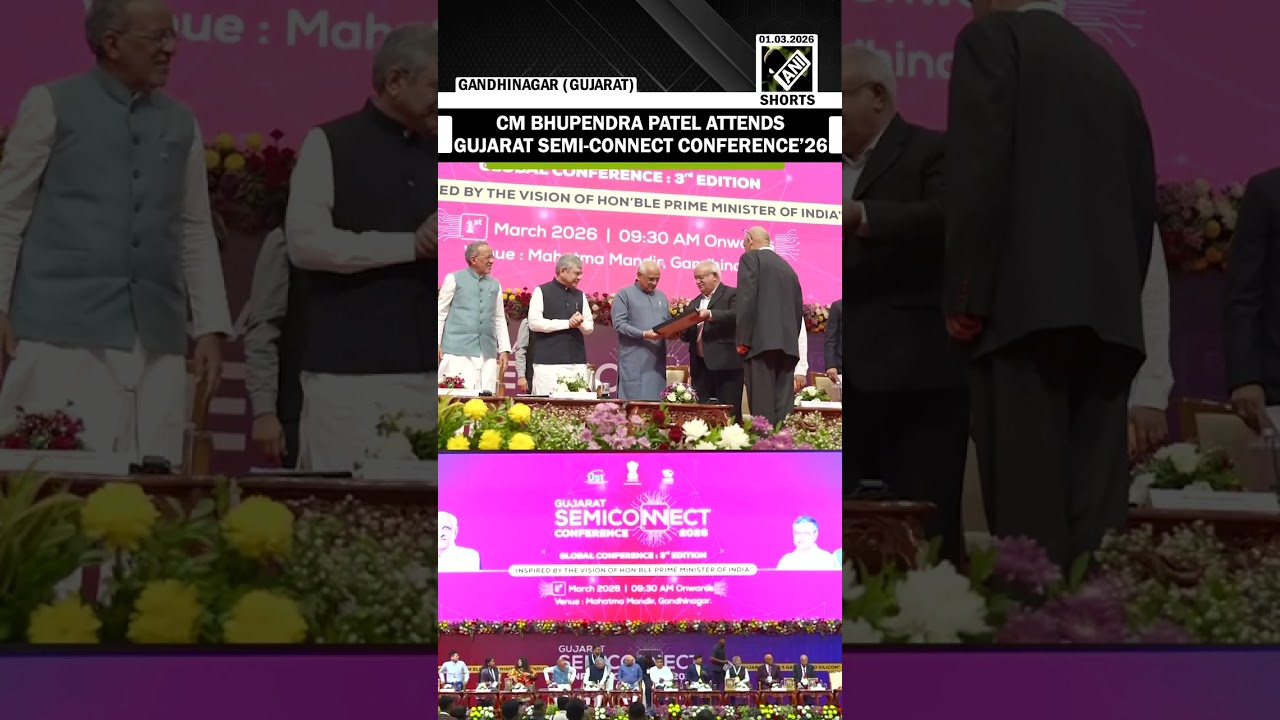 Gujarat Semi-Connect Conference&rsquo;26: CM Bhupendra Patel, Union Min. Vaishnaw in attendance