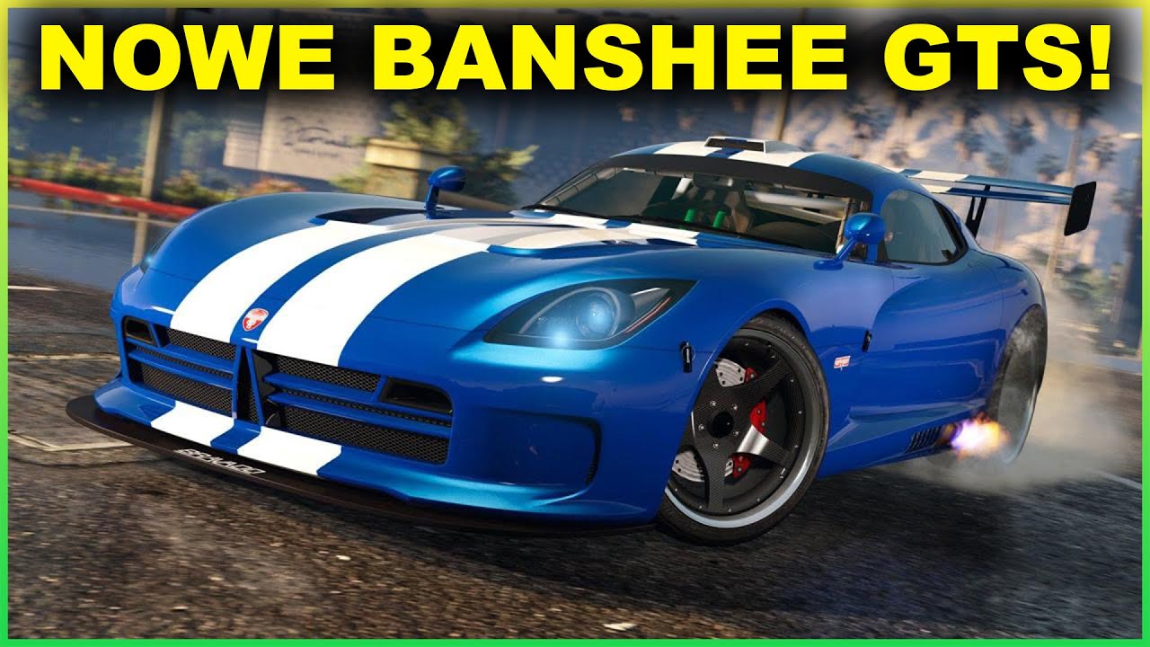 NOWE BANSHEE GTS W GTA ONLINE | NOWE DLC - Agents of Sabotage *TUNING*