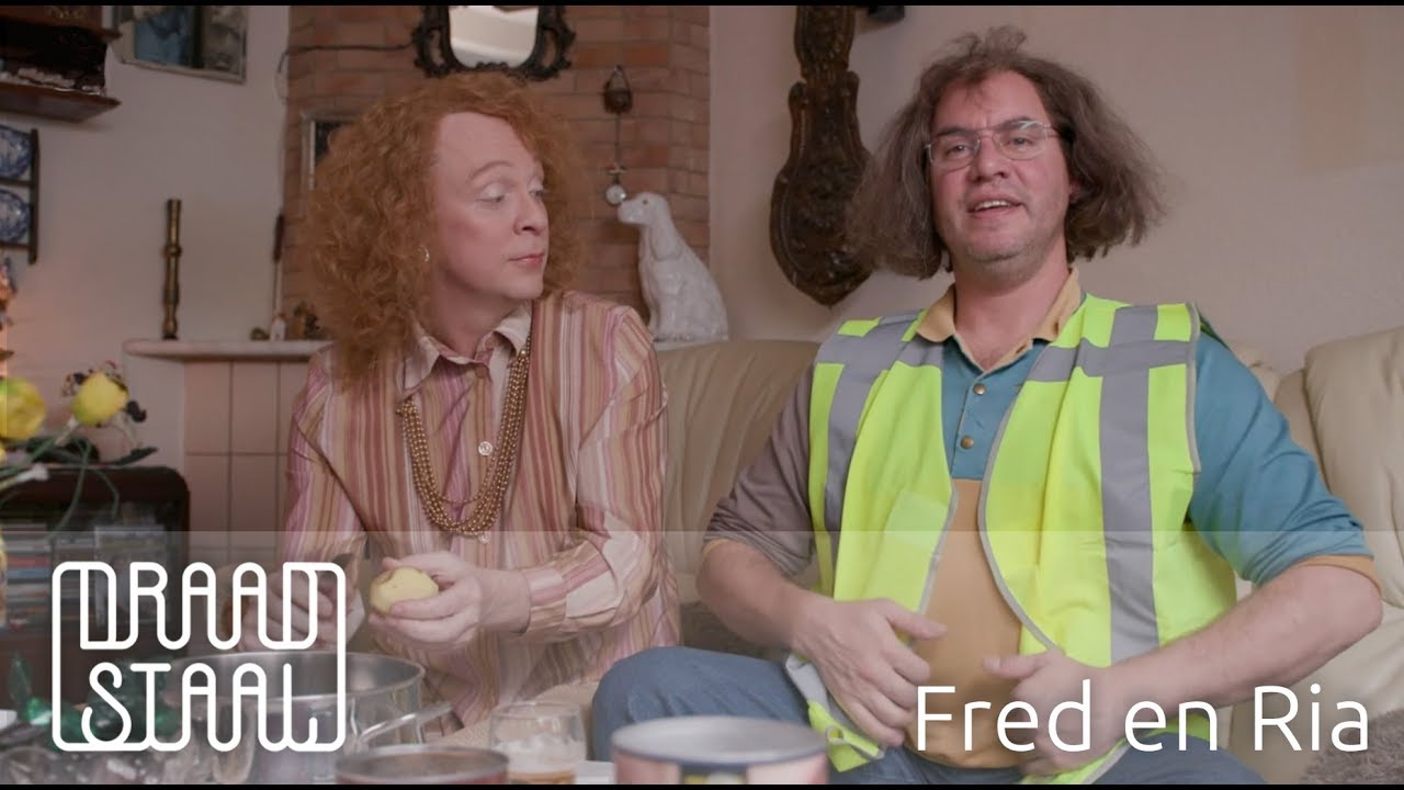 Fred en Ria in gele hesjes | Draadstaal