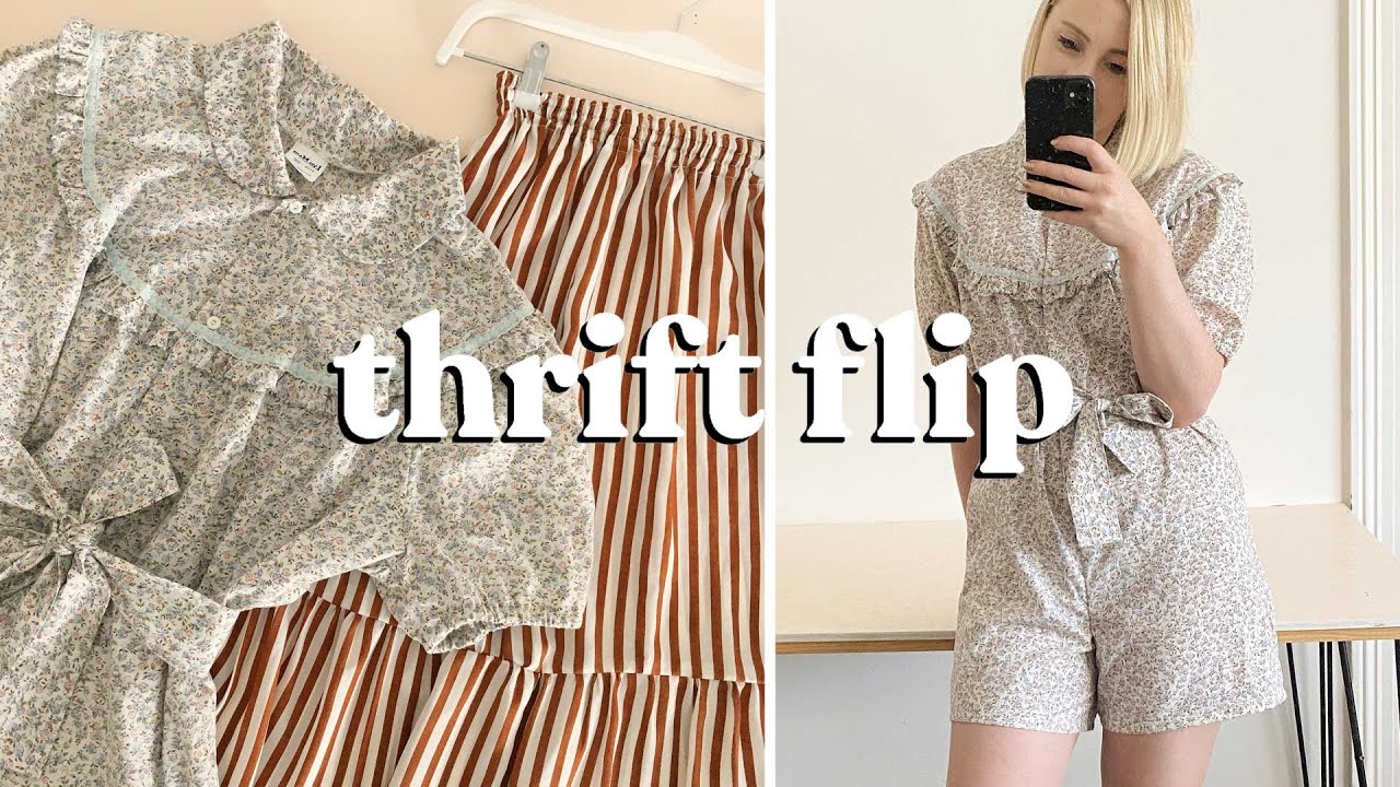 Up-Cycling My Thrift Finds | Thrift Flip #2