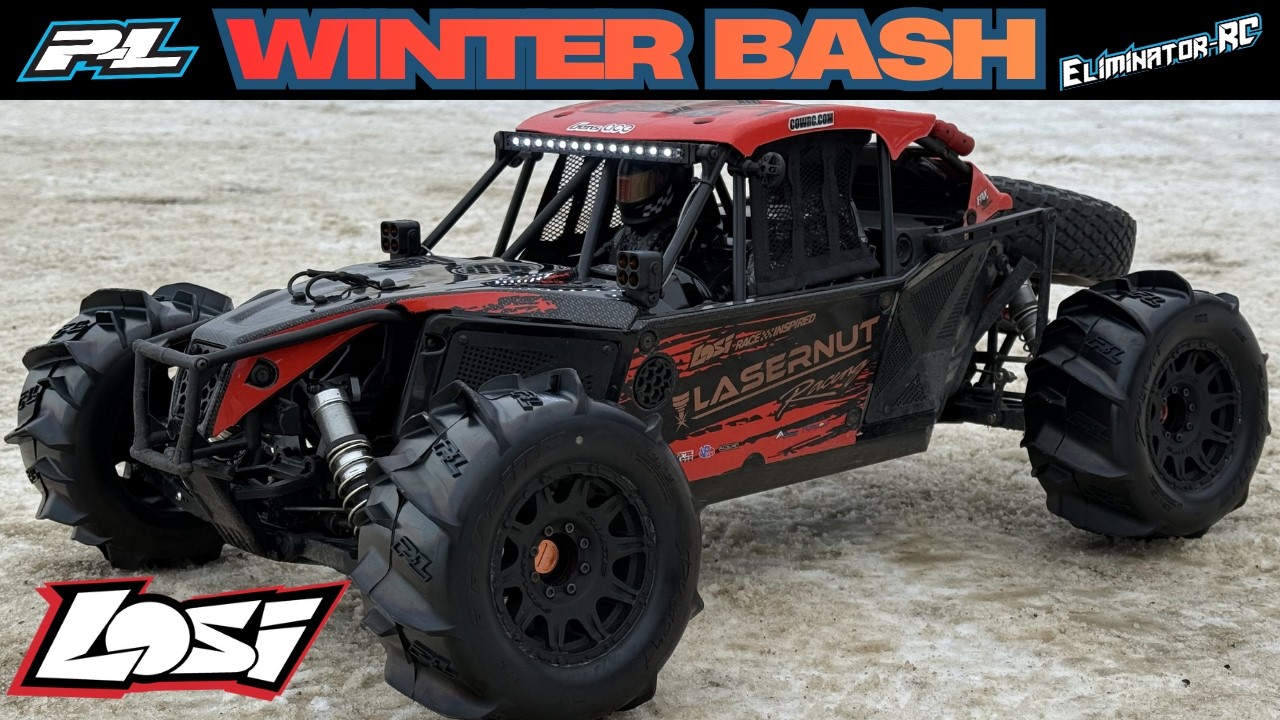 Losi Super Lasernut on Proline Dumont Paddle Tires
