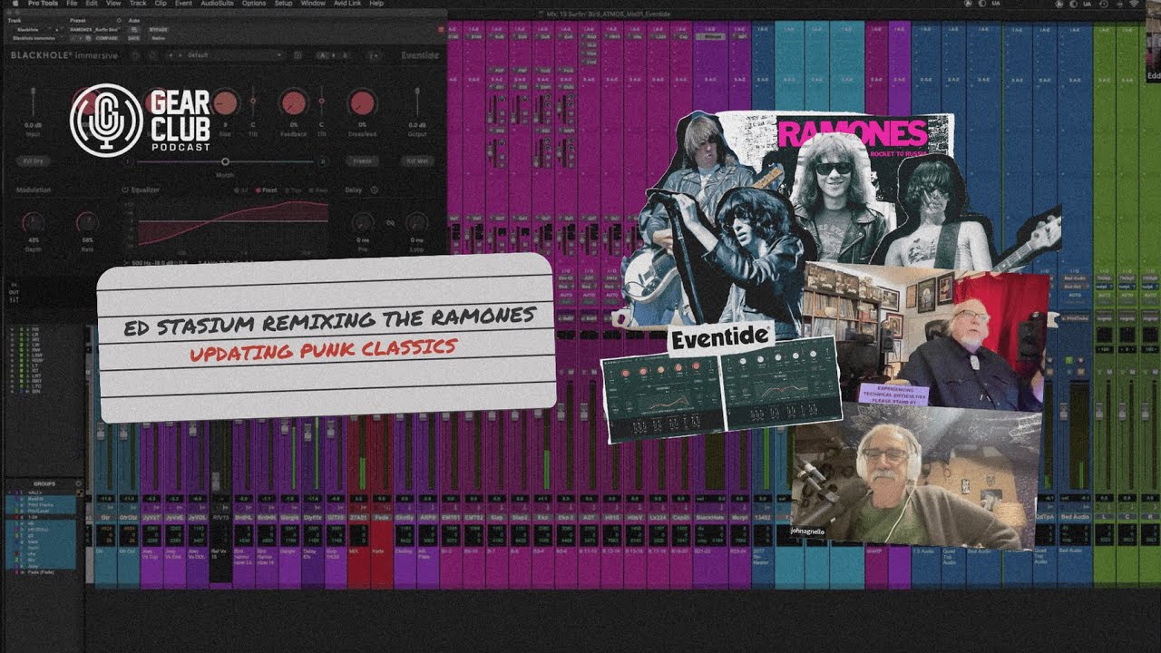 Updating Punk Classics: Ed Stasium Talks Mixing the Ramones, Talking Heads Using Eventide Plugins