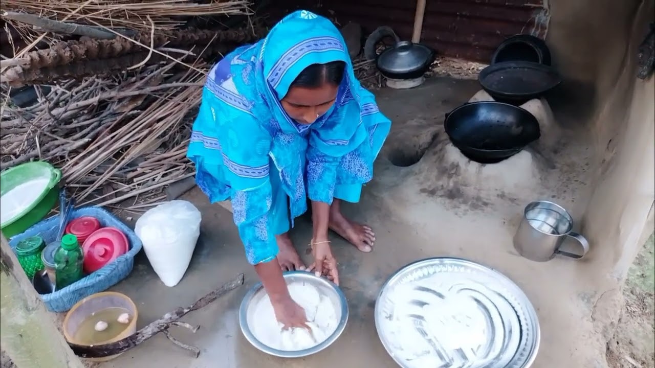 ডিম দিয়ে চিতই পিঠা রেসিপি /