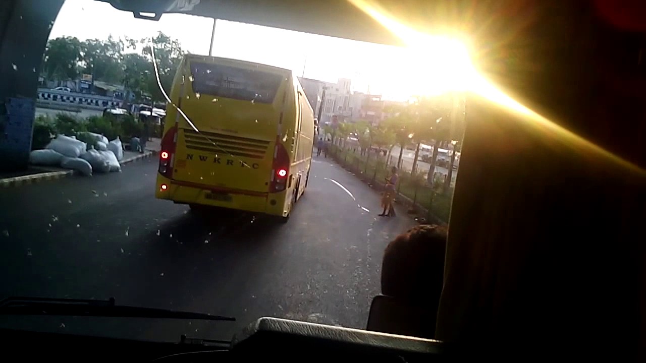 Chase Between SRS Volvo B7R vs Nwkrtc volvo B9R  Hyderabad Outskirts