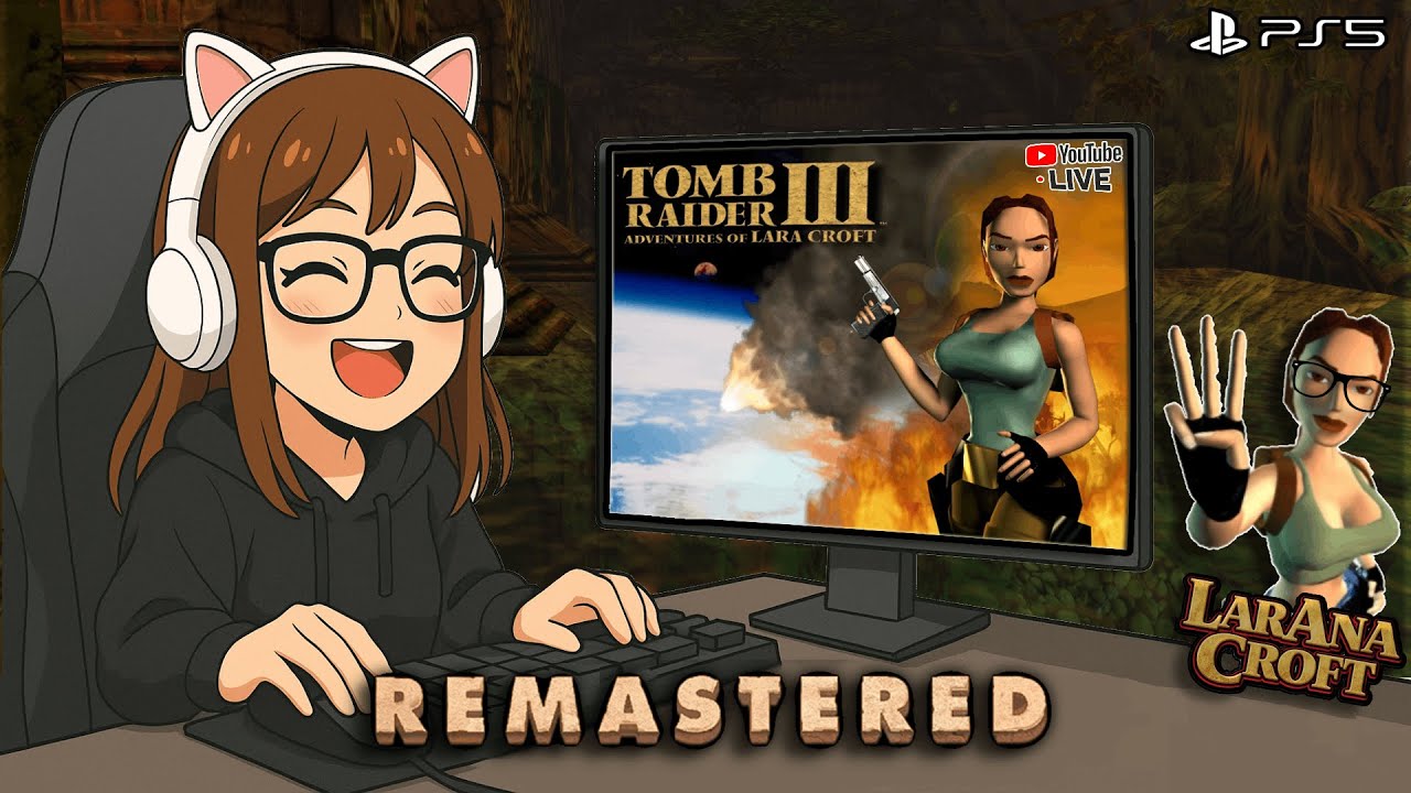 Tomb Raider 3 REMASTERED - Clássicos (PS5)  [PT].
