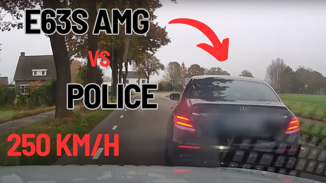 Insane High-Speed Pursuit Dutch Police Audi A6 vs Mercedes E63s AMG 🔥 [Ep #1]