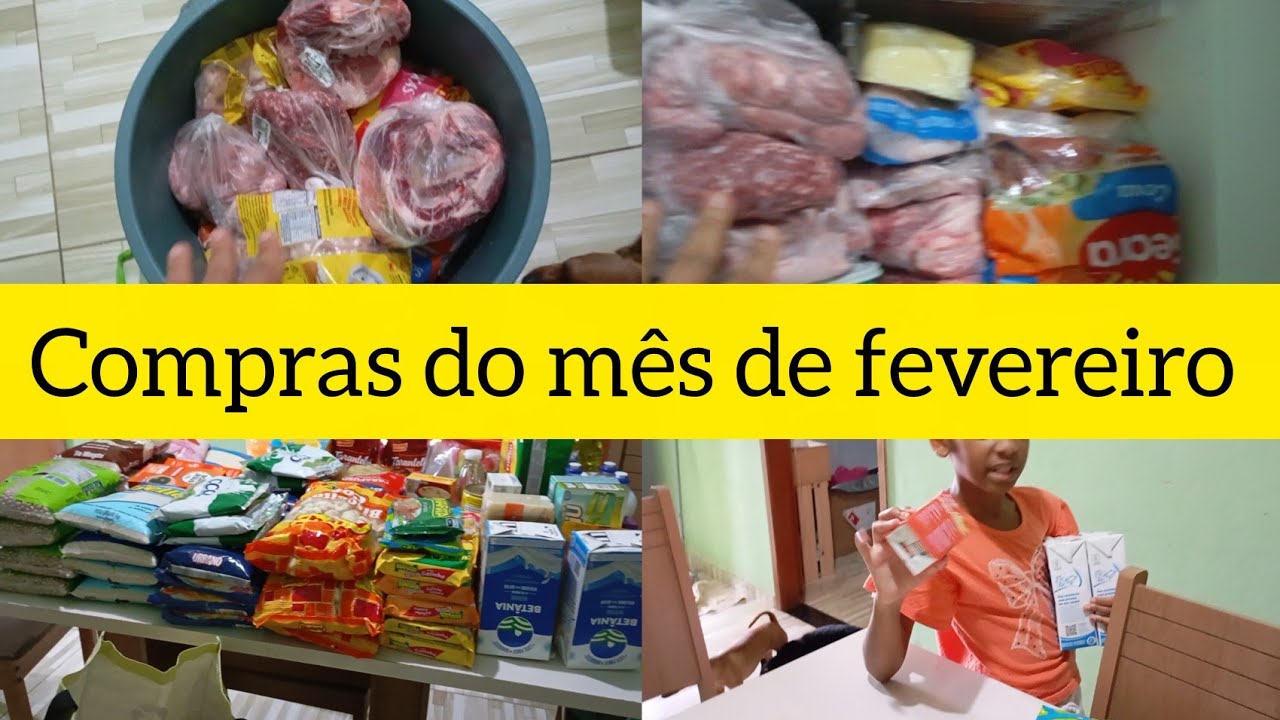 Dia de compras  no atacarejo 