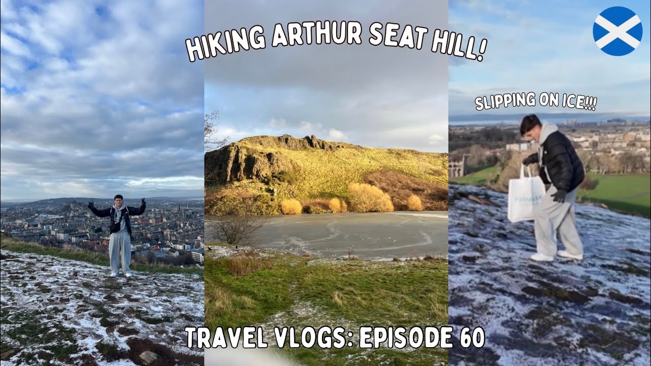 Our First Hike In Scotland / ARTHUR SEAT HIKE 🏴󠁧󠁢󠁳󠁣󠁴󠁿 | Episode 60 