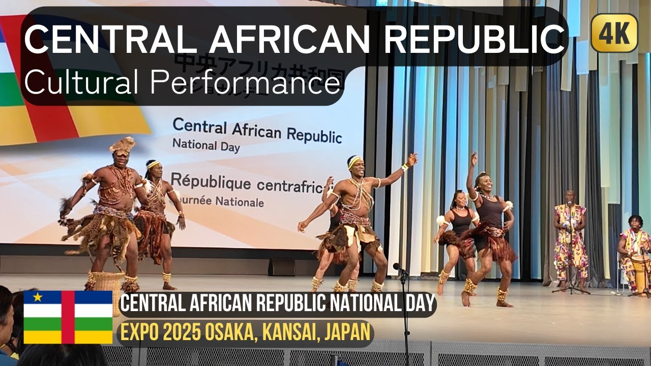 Central African Republic National Day | Cultural Performance | Expo 2025 Osaka Kansai Japan