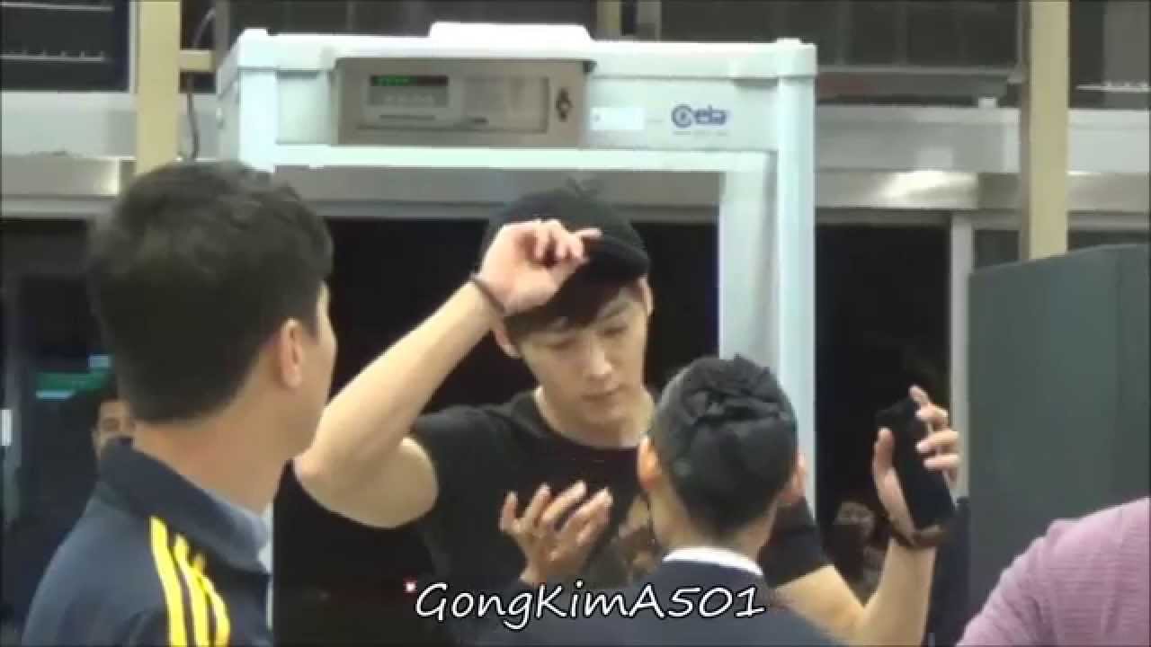 150207 ชเวจินฮยอก Choi jin hyuk @chaing mai airport