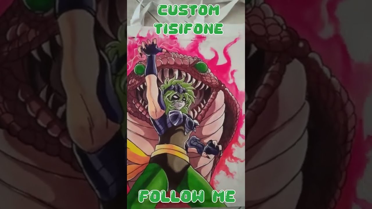 CUSTOM ispirata a Tisifone da Saint Seiya