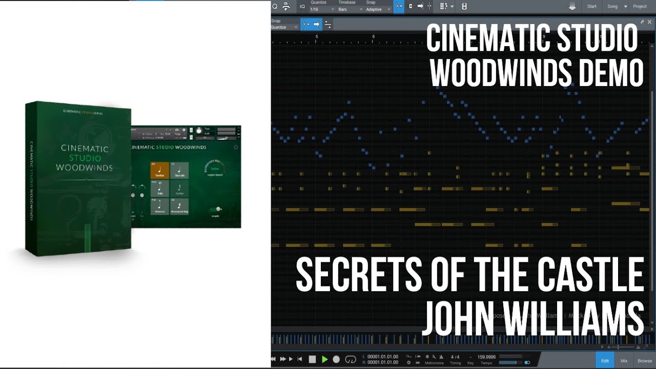 Cinematic Studio Woodwinds Demo || Secrets of the Castle [Excerpt]