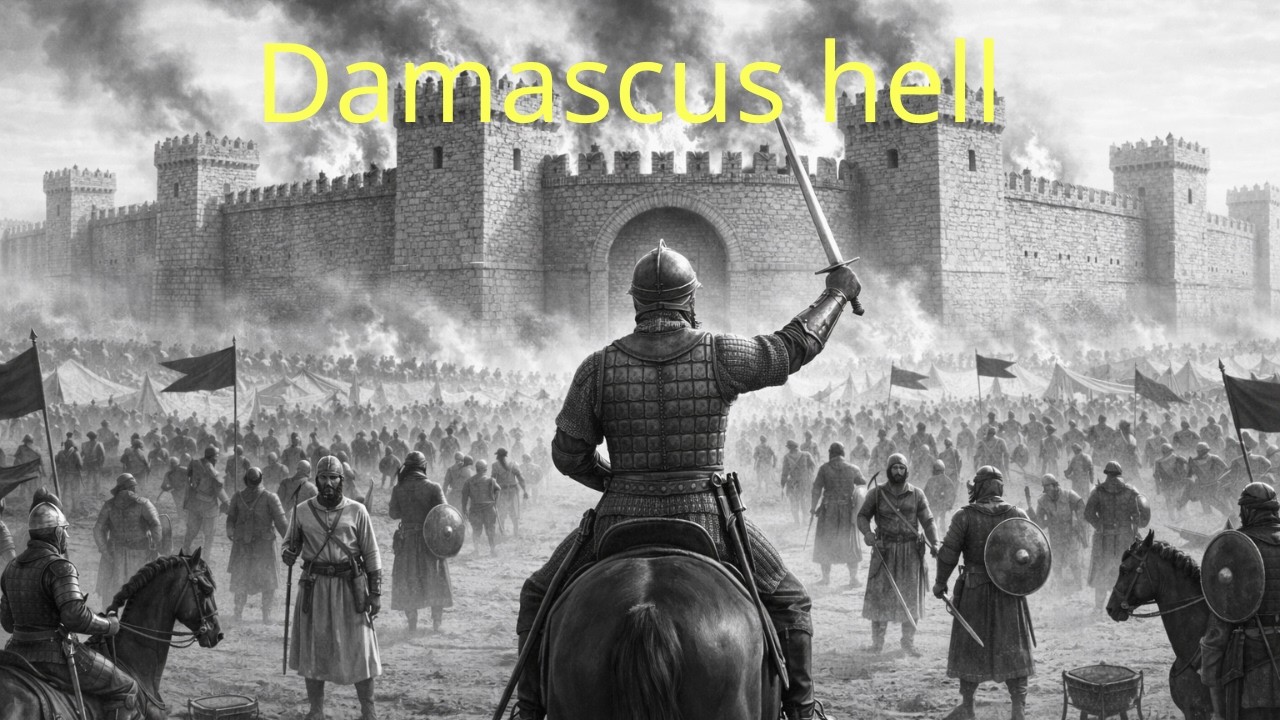 Rome’s Nightmare Begins: The Dramatic Siege of Damascus in 634 AD