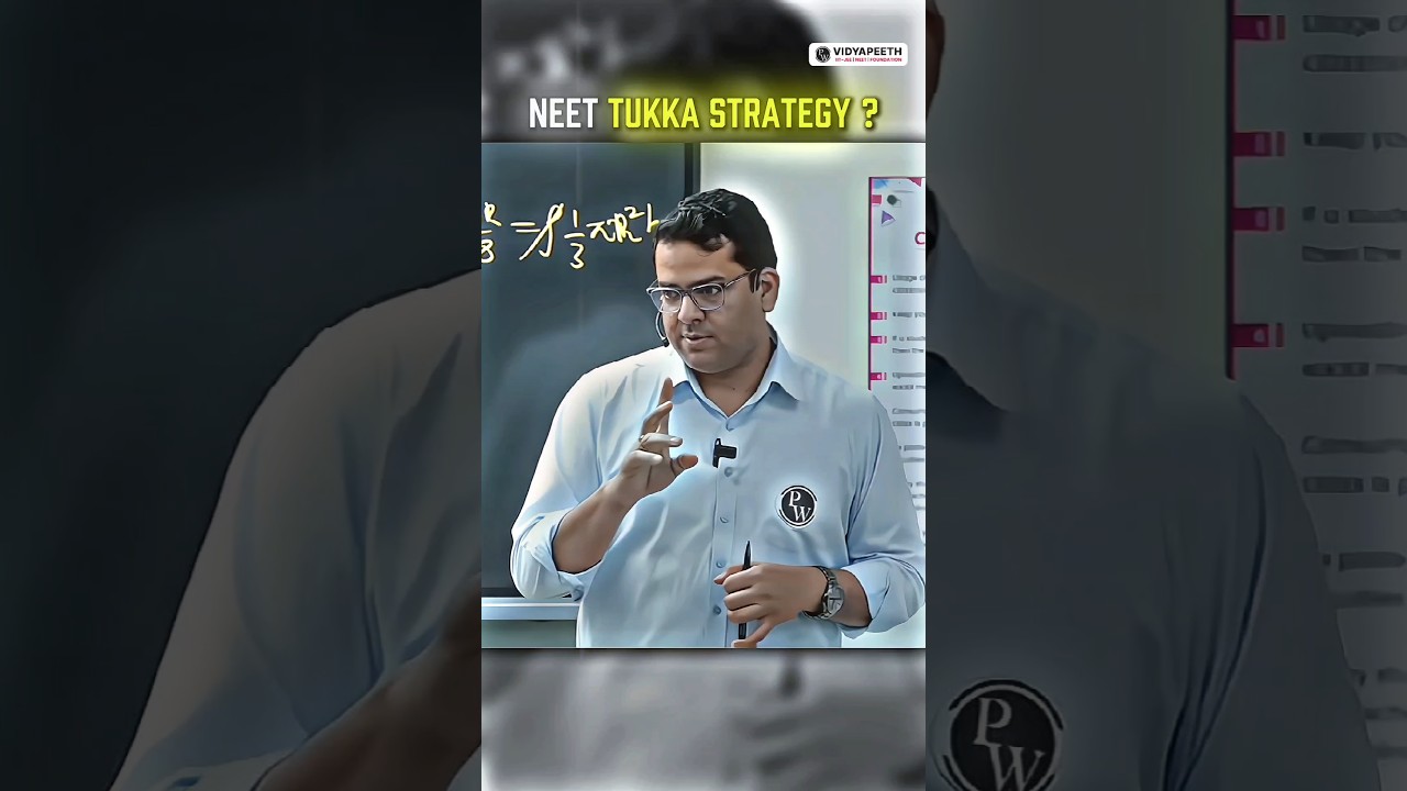 NEET Tukka Strategy! 🤯 #shorts
