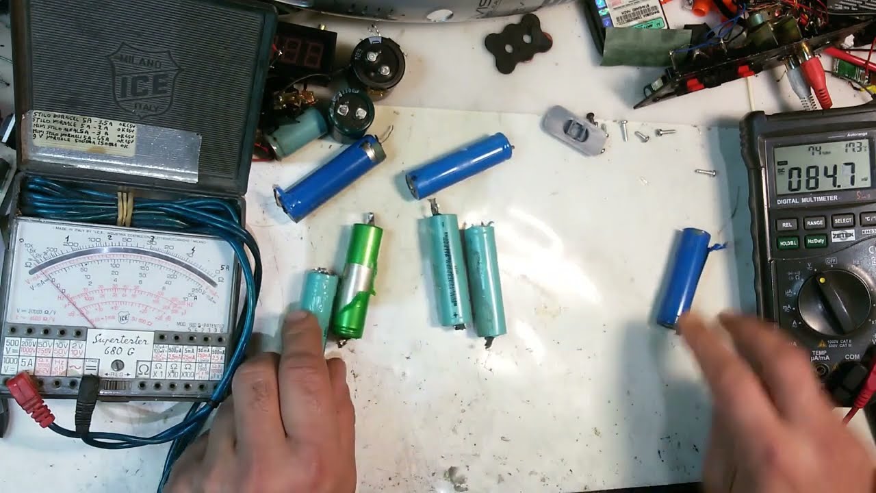 Come riparare una batteria litio  ICR 18650